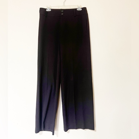 Lauren Ralph Lauren Brown wide Leg Pleated Trouser Slacks - Picture 1 of 8
